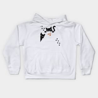 very beatiful cats Kids Hoodie